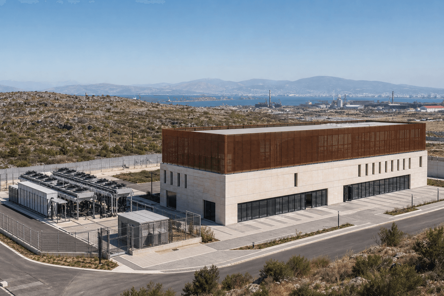 AGICY planned Megara BioPa campus — Greece