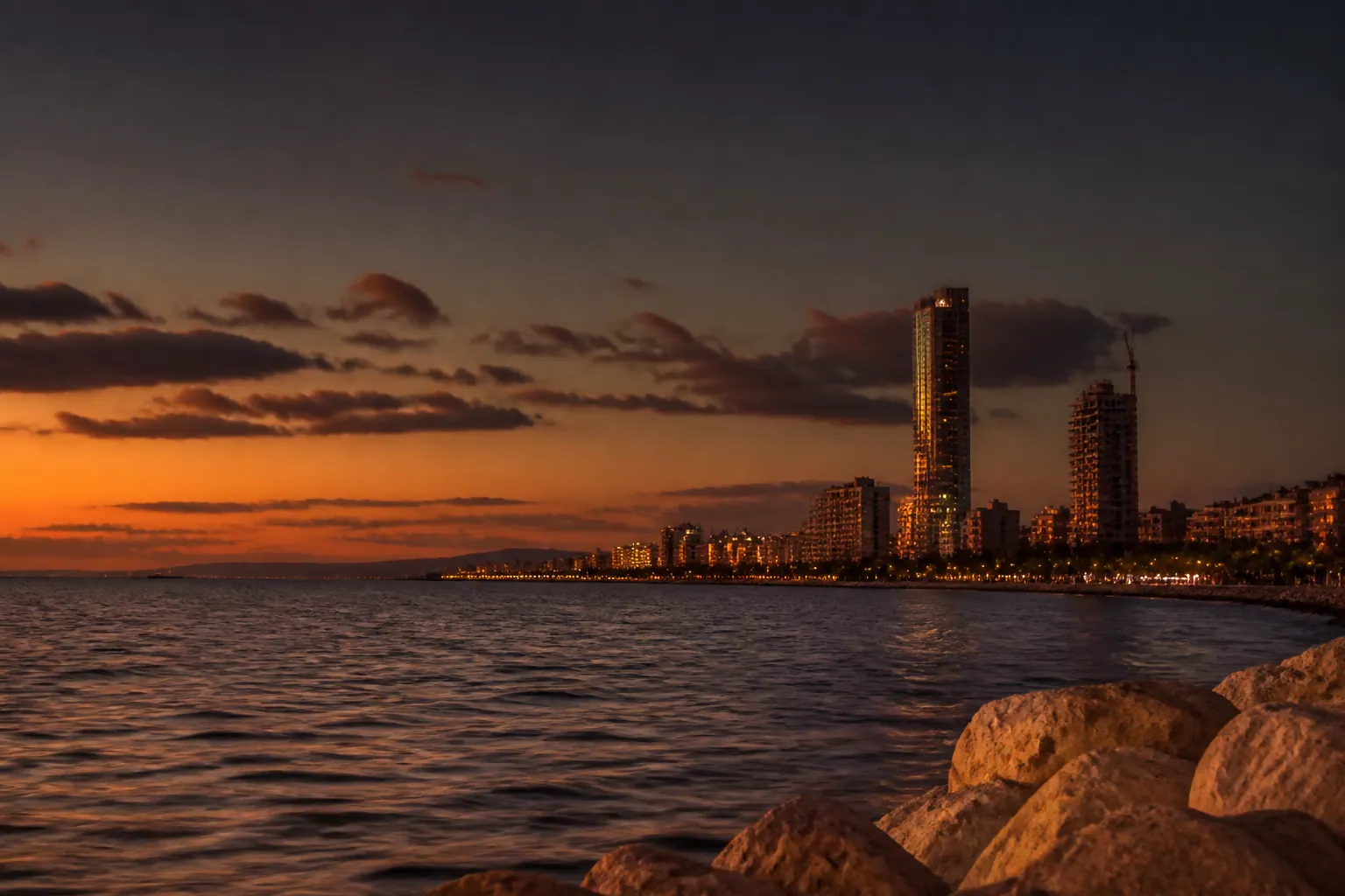 Limassol skyline — illustrative Cyprus Plan B context