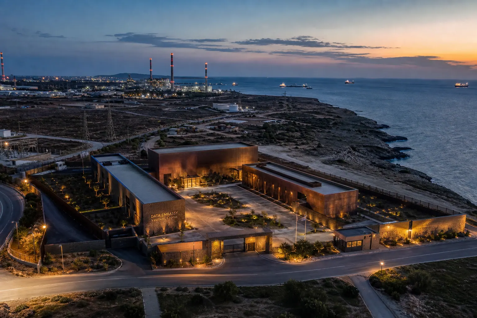 AGICY planned Vasilikos waterfront campus — Cyprus Phase 1