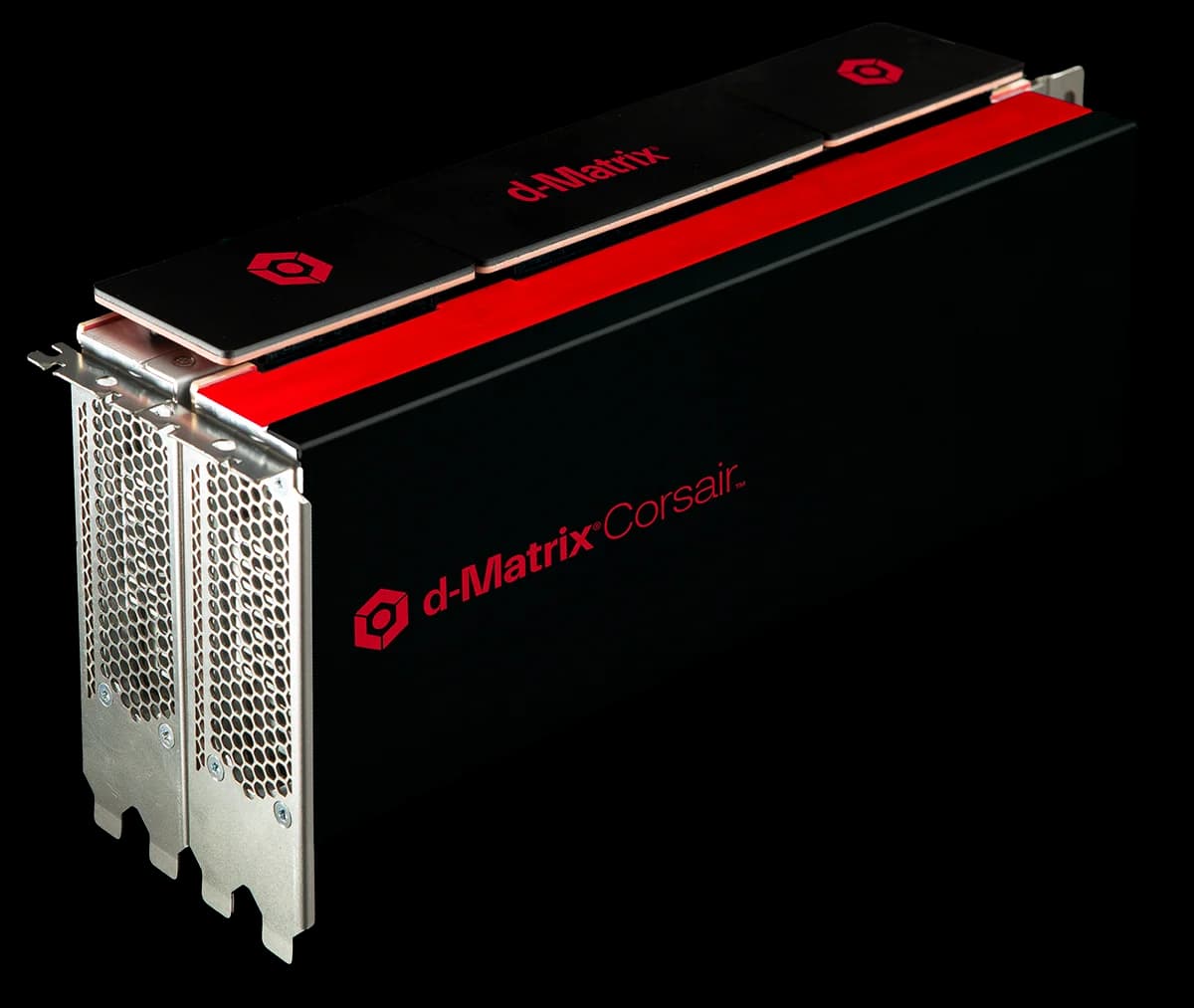 d-Matrix Corsair dual-width accelerator card