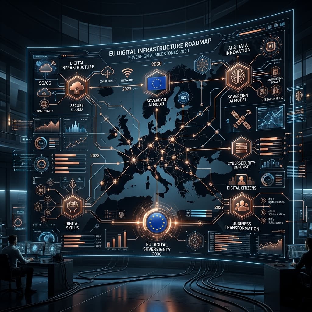 EU Digital Decade target alignment matrix