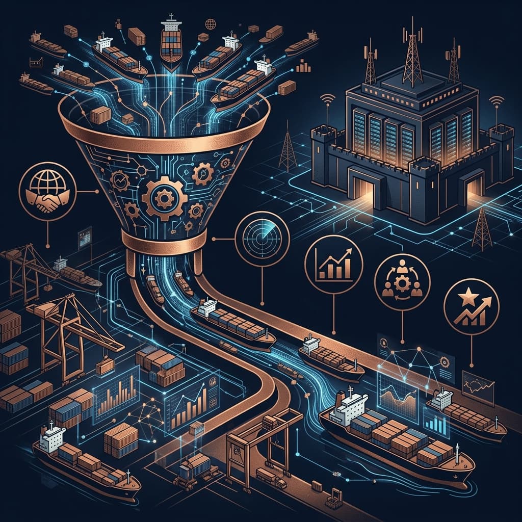 Maritime Partnership Funnel — from association engagement to marketplace